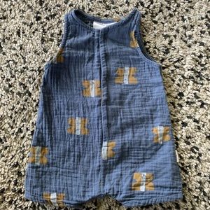 Bonds gauze baby boy romper